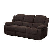 Madden Brown Chenille Sofa Model 55445 By ACME Furniture